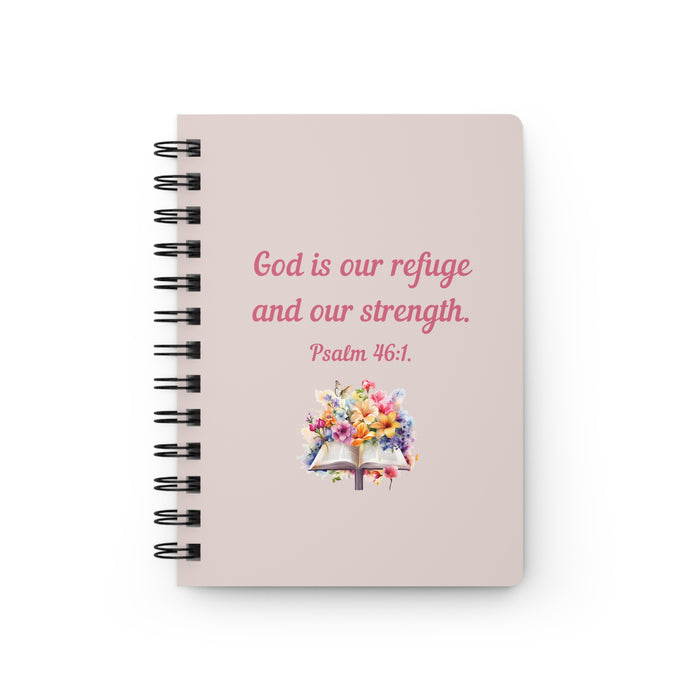 God is Our Refuge Spiral Bound Journal
