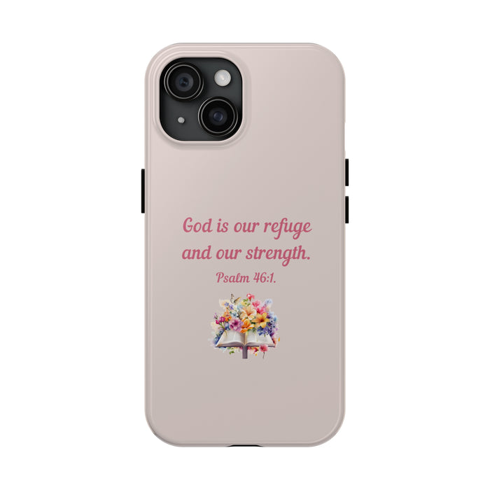 God is our Refuge  iPhone Cases