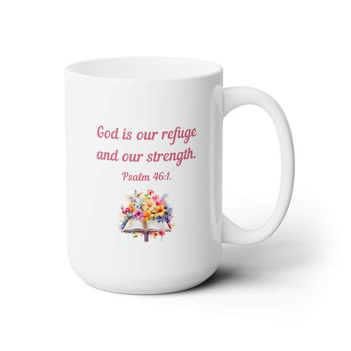 God is Our Refuge Mug
