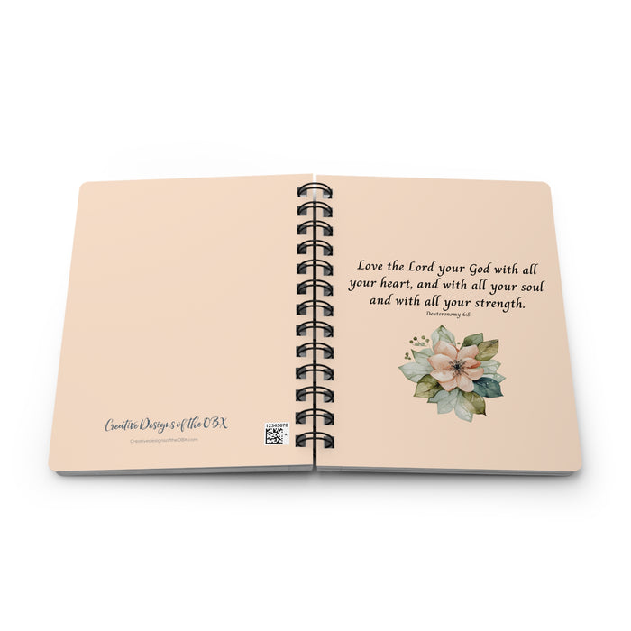 Love the Lord Your God  Spiral Bound Journal