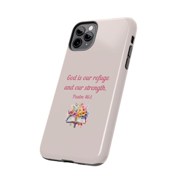 God is our Refuge  iPhone Cases