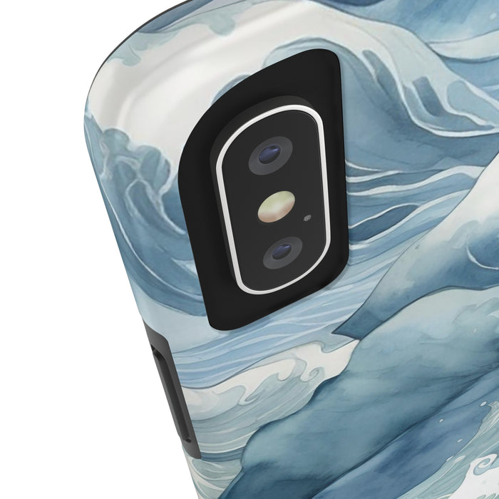Watercolor Waves Phone Cases