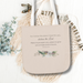 Tote bag that says "I knw the plans I have for you,  Jeremiah 29:11