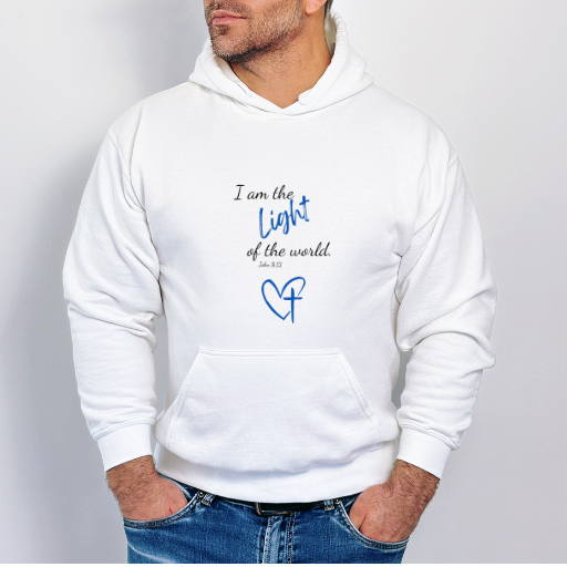 I am the Light of the World Hoodie